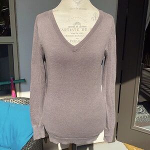 Worthington tan taupe brown sweater longsleeve women’s shirt ladies top Medium​